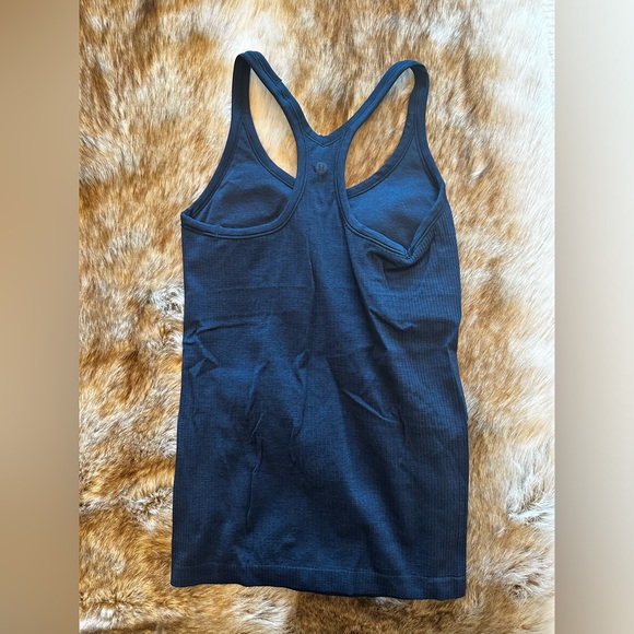 Lululemon Ebb to Street Tank in Navy - Picture 4 of 5